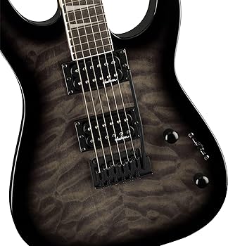 JJ Head ブラックアコースティックギター Amazon.com: Jackson JS Series Dinky JS20 DKQ 2PT Transparent